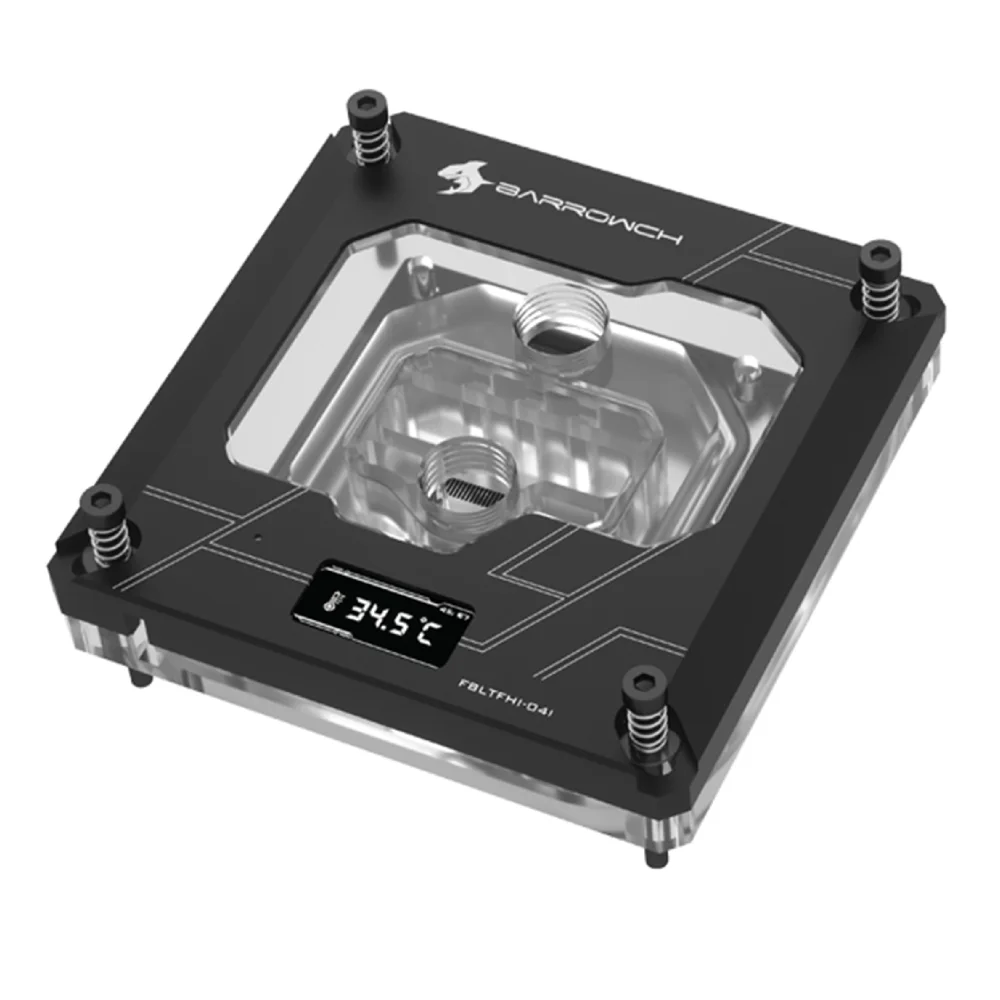 Bloco de Water Cooler Barrowch RGB Para CPU Com