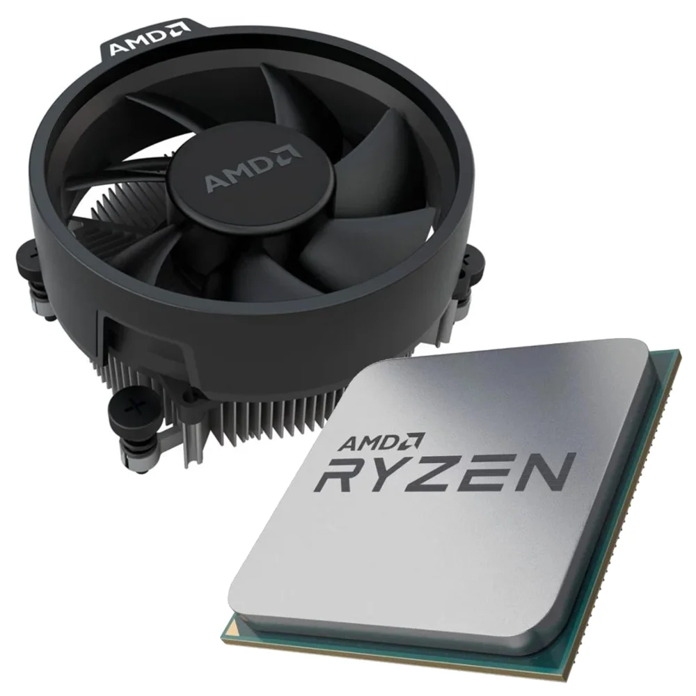 Processador AMD Ryzen 5-4600G Box, 1900MHz, Cache 3MB, Hexa Core, 12 Threads - 100-100000147 Processador AMD Ryzen 5-4600G Box, 1900MHz, Cache 3MB, Hexa Core, 12 Threads - 100-100000147