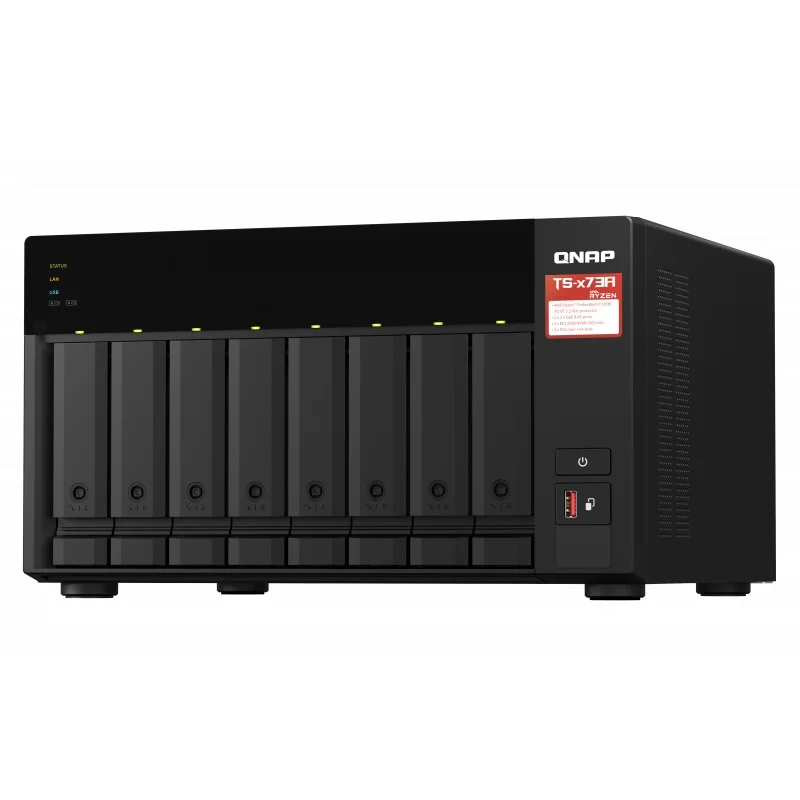 Storage Qnap 8GB NAS AMD Ryzen Embedded V1500B