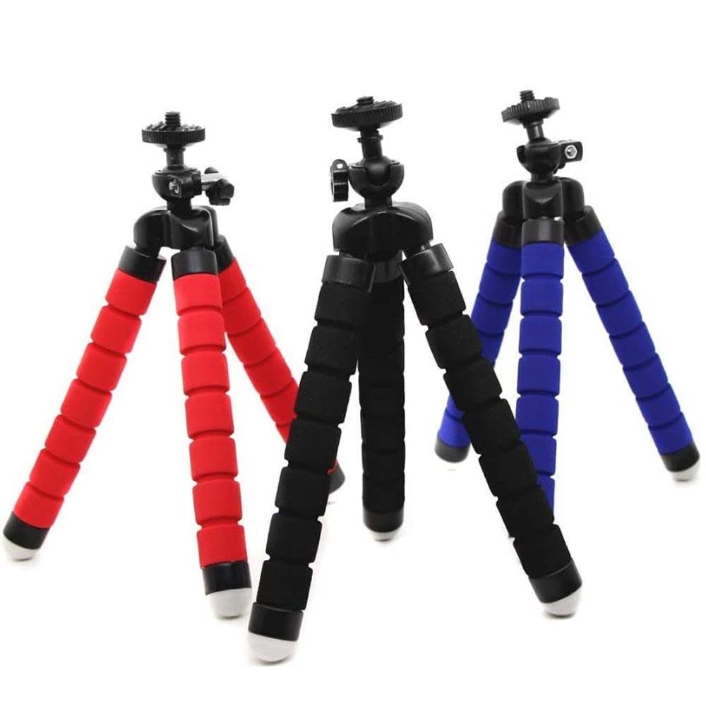 Tripé Preto Para Celular Flexivel E Camera