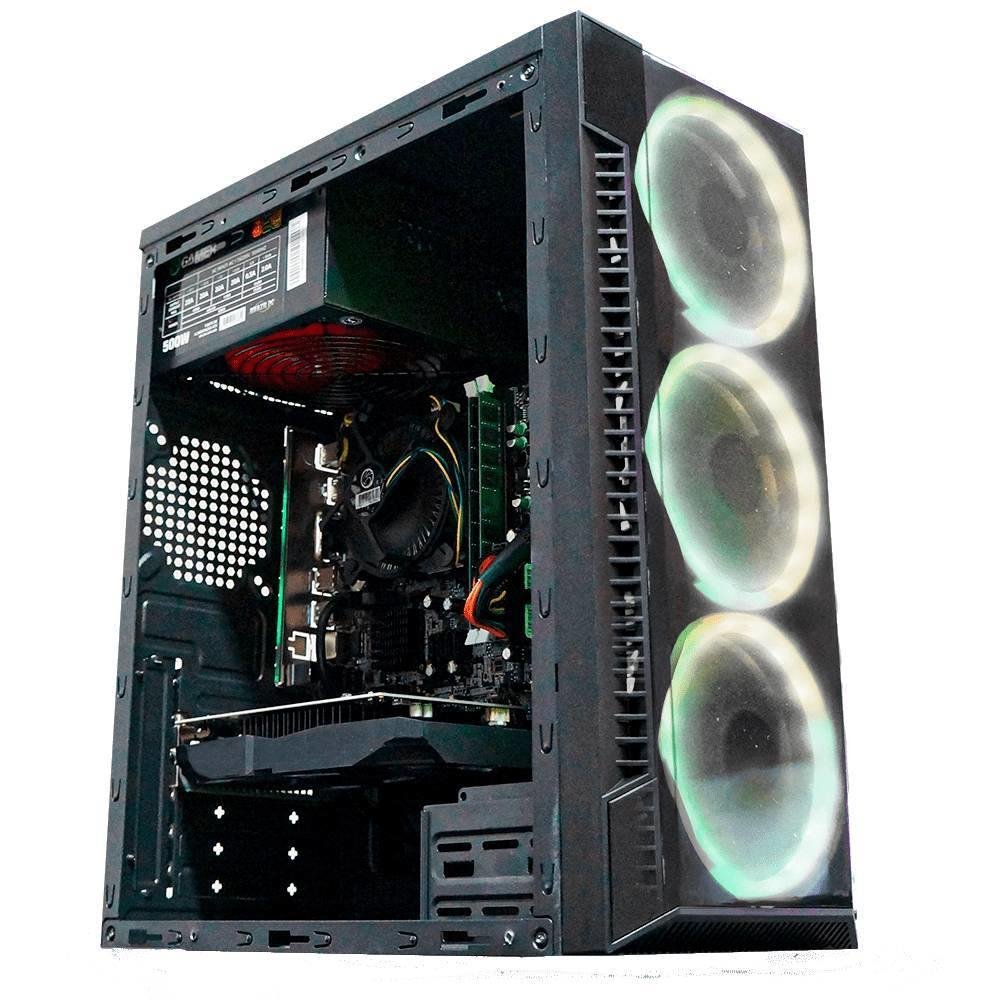 Pc Gamer, Digital Corp, I5 4ª Rx550 16GB, SSD 120GB, HD 1TB, Win 10, Fonte 500w, 80plus