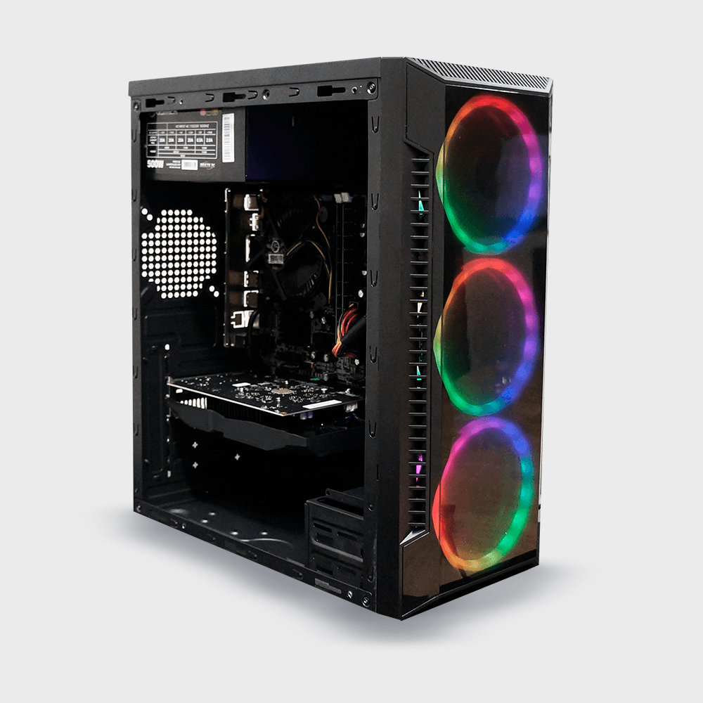 Pc Gamer, Digital Corp, I5 4ª Rx550 16GB, SSD 120GB, HD 1TB, Win 10, Fonte 500w, 80plus