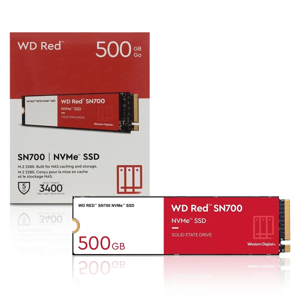 SSD M2 Westerndigital SN700 Red 500GB 3400MBS