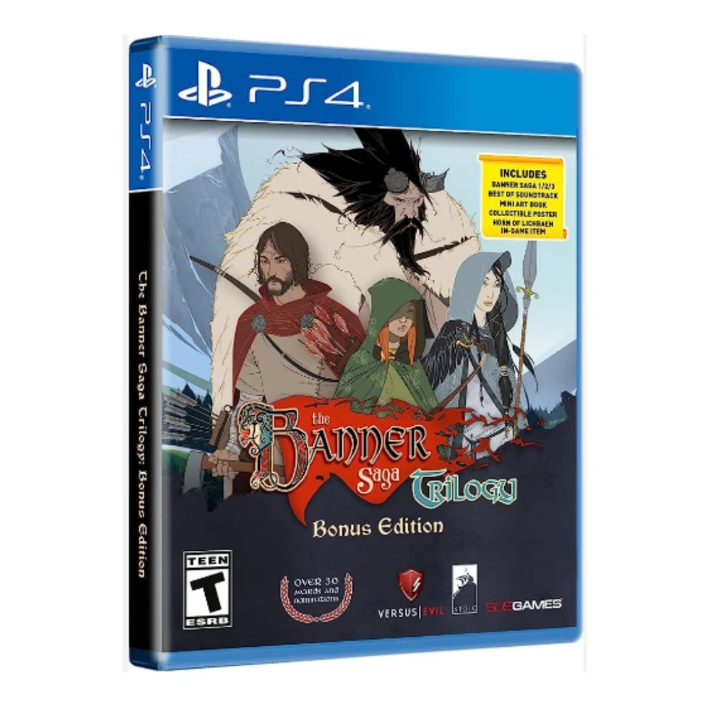 Jogo The Banner Saga Trilogy: Bônus Edição, PS4 Jogo The Banner Saga Trilogy: Bônus Edição, PS4
