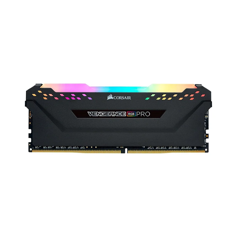 Memória Corsair Vengeance PRO, RGB, 8GB, 3200MHz, DDR4, Preta Memória Corsair Vengeance PRO, RGB, 8GB, 3200MHz, DDR4, Preta