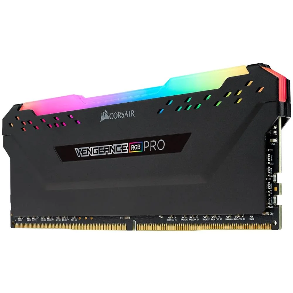 Corsair Vengeance RGB PRO DDR4 8GB×2 Memória Corsair Vengeance RGB Pro 8GB DDR4 KaBuM