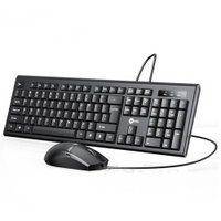 Kit Teclado E Mouse Usb Lecoo Cm102 Preto.