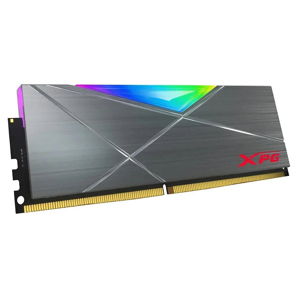 Memória XPG Spectrix D50, RGB, 8GB, 3200MHz, DDR4, Gray