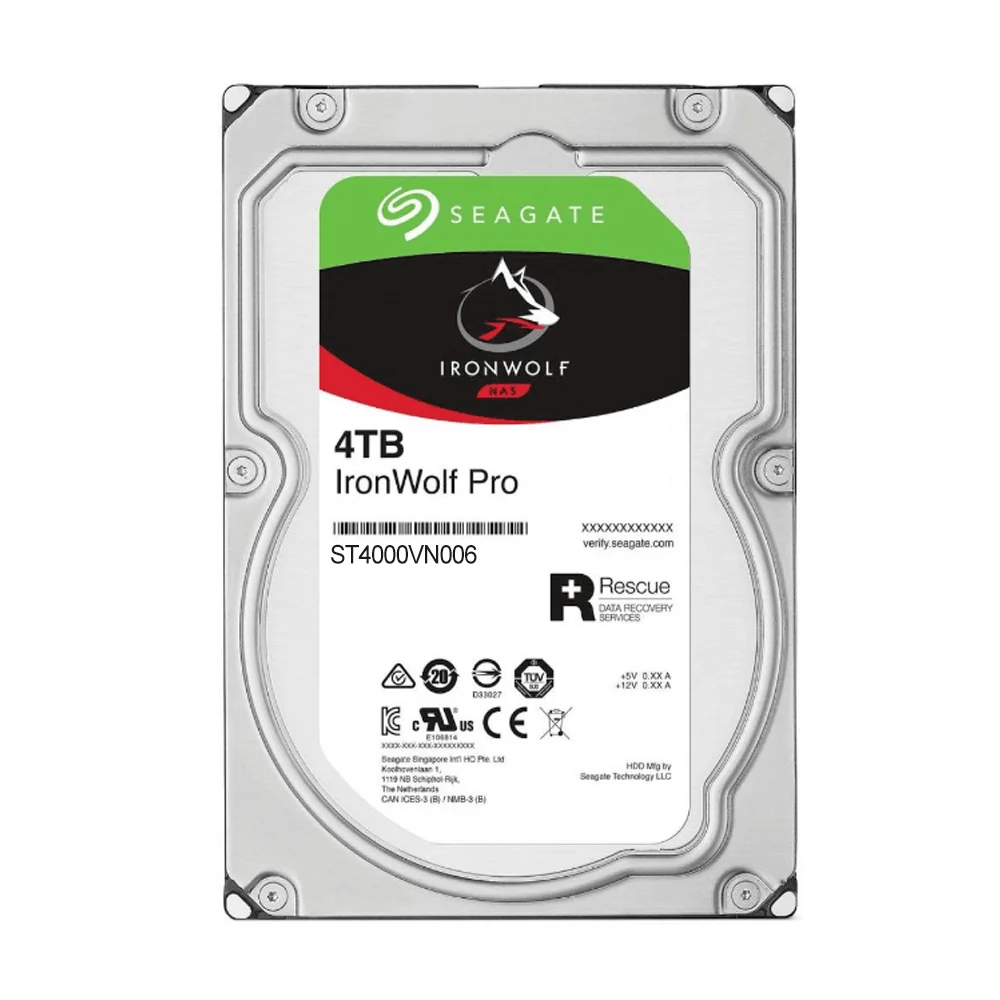4TB Seagate IronWolf ST4000VN008 NAS用正常品 HD Desktop Seagate IronWolf ST4000VN006 KaBuM