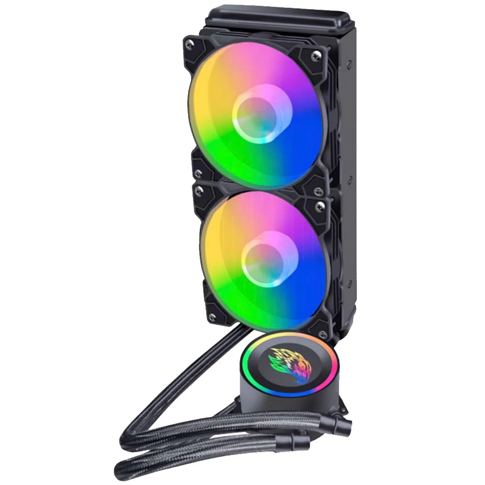 Water Cooler Kmex Ice Gun Led Multicolor KaBuM