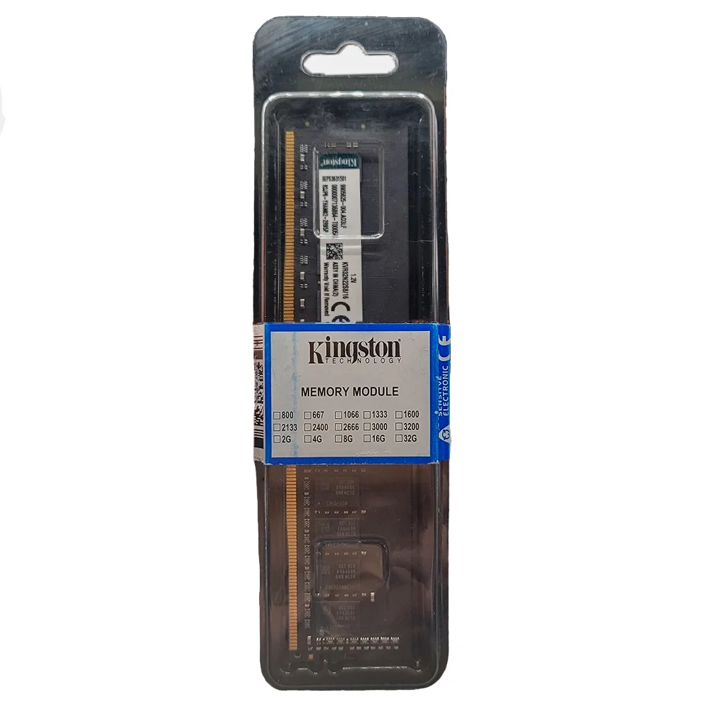 Memória RAM Kingston Desktop 16GB 3200MHZ KaBuM