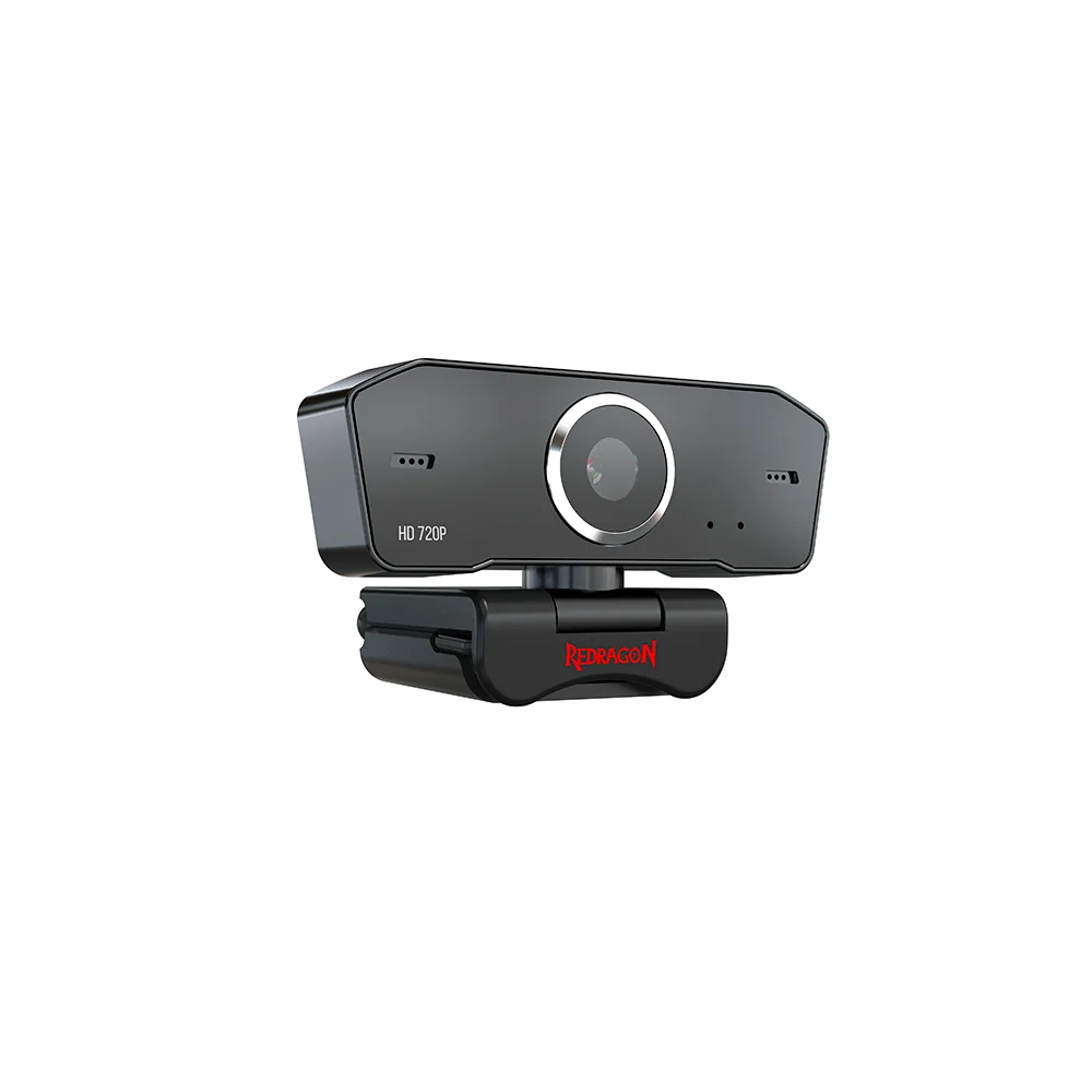 Webcam Gamer E Streamer Redragon Fobos 2, 720P, 2 microfones integrados - Gw600-1