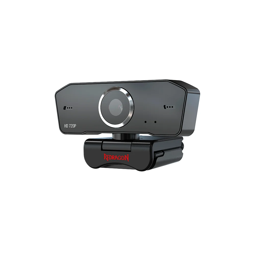 Webcam Gamer E Streamer Redragon Fobos 2, 720P, 2 microfones integrados - Gw600-1