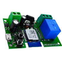 Interruptor Pulso Inteligente Wi-fi 7v 32v Automação Para Portão De Garagem, Persiana, Compatível Com Alexa