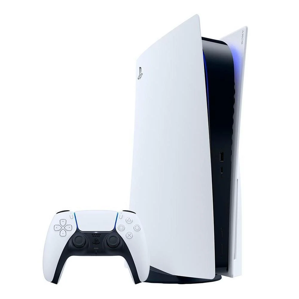 Console Sony Playstation 5, 825GB, Controle Dual Sense, Com Mídia Física + FIFA 23, Branco Console Sony Playstation 5, 825GB, Controle Dual Sense, Com Mídia Física + FIFA 23, Branco