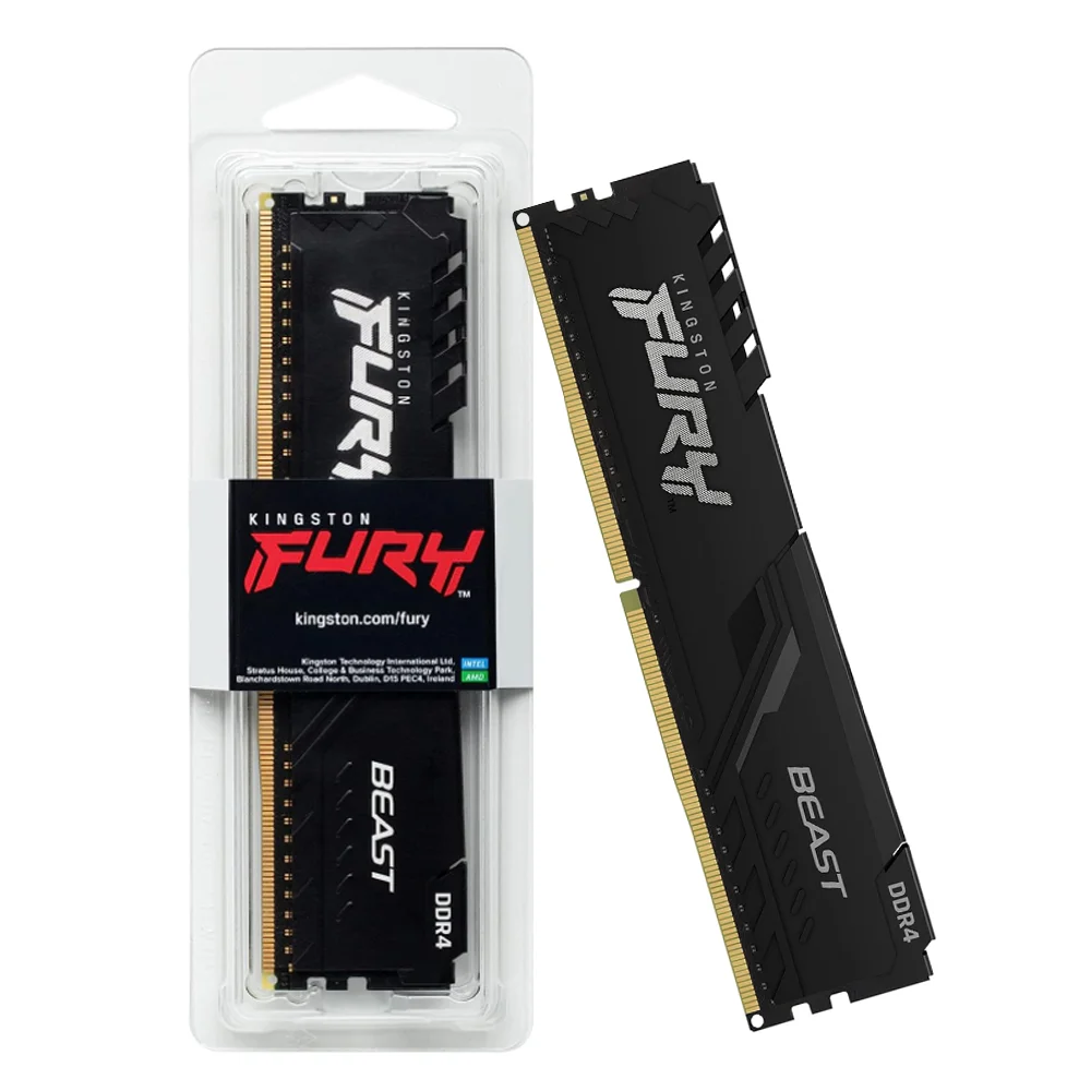 Memória 16GB DDR4 Fury Beast KaBuM