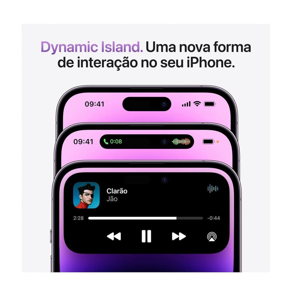 Apple Iphone 14 Pro, 128GB, Roxo-profundo Apple Iphone 14 Pro, 128GB, Roxo-profundo
