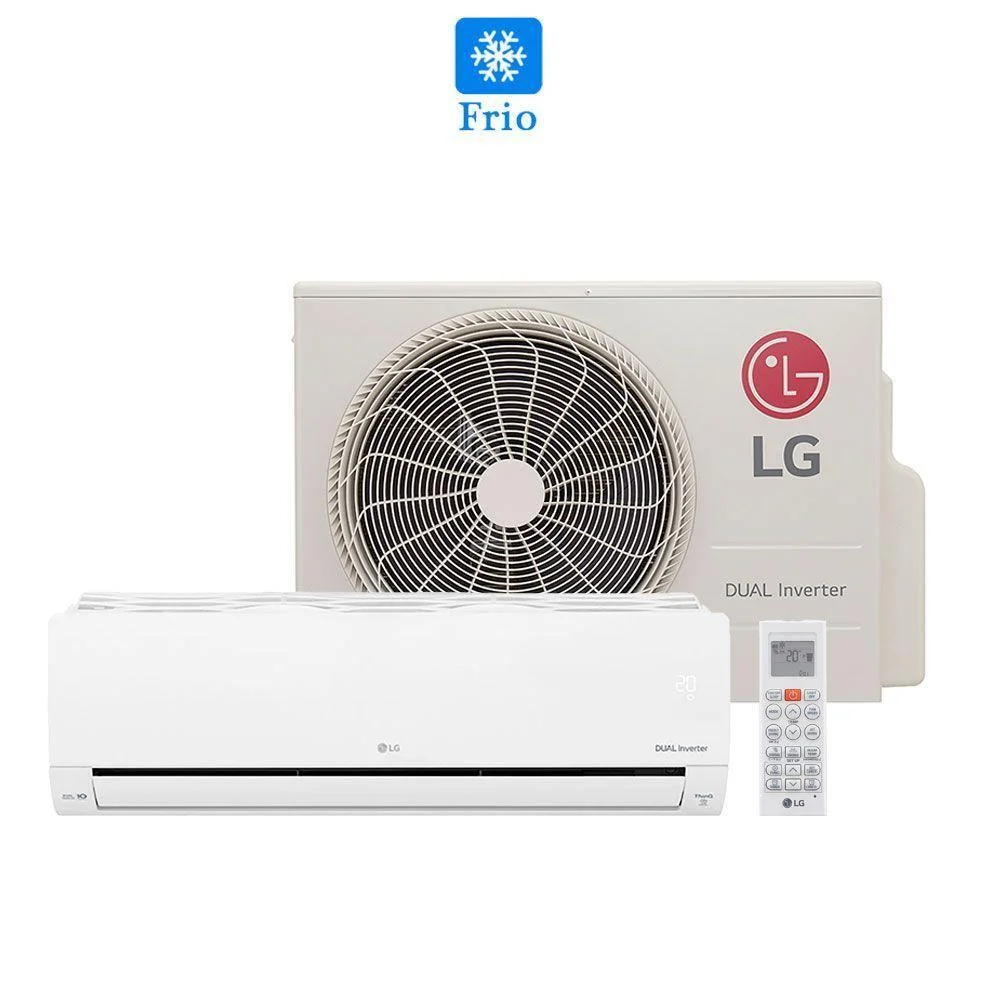 Ar Condicionado Lg Hi Wall  Inverter Dual Voice 24.000 Btus 220v Frio