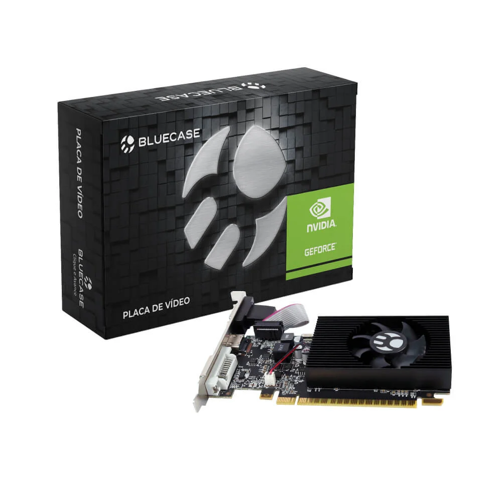 Placa De Vídeo Bluecase Geforce Gt 710 2GB DDR3
