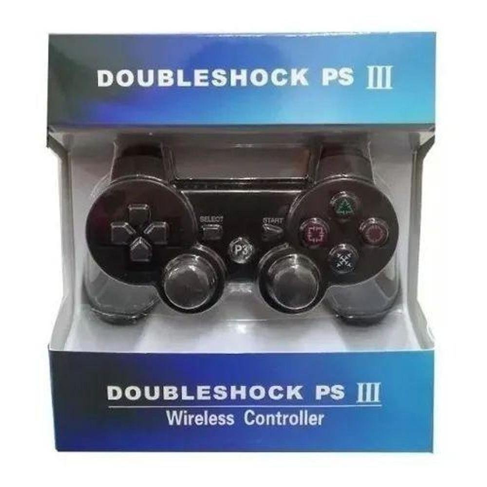 Controle Compatível Para Ps3 Sem Fio Doubleshock Wirelless Controle Compatível Para Ps3 Sem Fio Doubleshock Wirelless