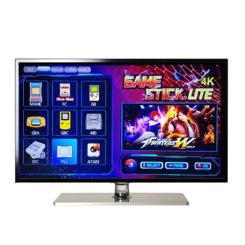 Video Game Stick 4k, 15000 Jogos Retro + 2 Controles, Sem Fio Video Game Stick 4k, 15000 Jogos Retro + 2 Controles, Sem Fio