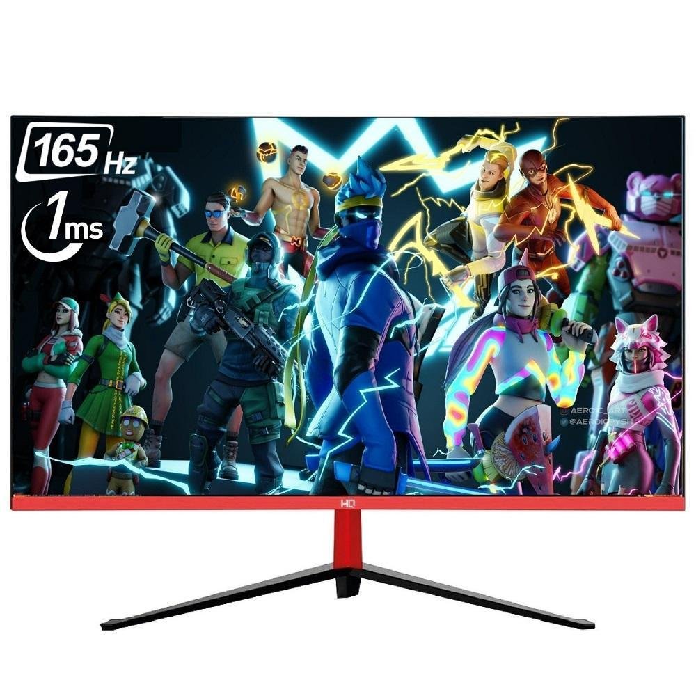Monitor Gamer HQ 27 Polegadas FULL HD 1920x1080 144HZ A 165HZ 1ms, Display Port, HDMI E USB, Curvo LED, Alto Falantes, Iluminação RGB - Battle 27h165g Monitor Gamer HQ 27 Polegadas FULL HD 1920x1080 144HZ A 165HZ 1ms, Display Port, HDMI E USB, Curvo LED, Alto Falantes, Iluminação RGB - Battle 27h165g