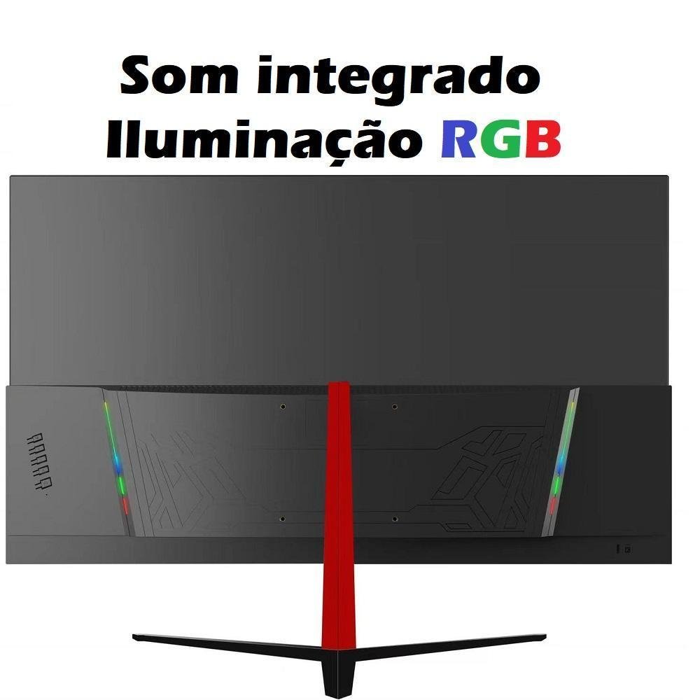 Monitor Gamer HQ 27 Polegadas FULL HD 1920x1080 144HZ A 165HZ 1ms, Display Port, HDMI E USB, Curvo LED, Alto Falantes, Iluminação RGB - Battle 27h165g Monitor Gamer HQ 27 Polegadas FULL HD 1920x1080 144HZ A 165HZ 1ms, Display Port, HDMI E USB, Curvo LED, Alto Falantes, Iluminação RGB - Battle 27h165g