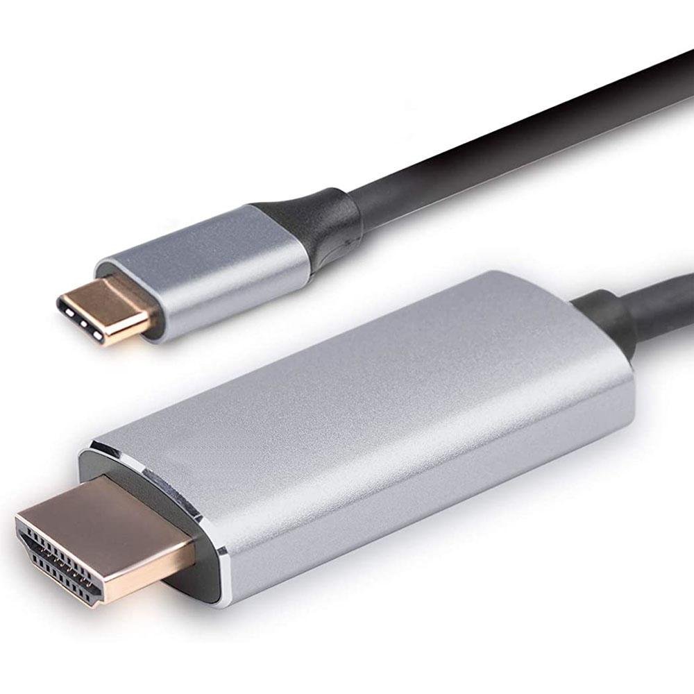 Cabo Fy Thunderbolt 3 USB-C HDMI 4k, 30hz, 2 Metro Cabo Fy Thunderbolt 3 USB-C HDMI 4k, 30hz, 2 Metro