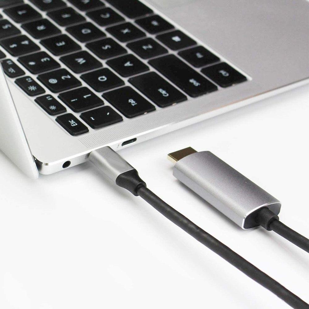Cabo Fy Thunderbolt 3 USB-C HDMI 4k, 30hz, 2 Metro Cabo Fy Thunderbolt 3 USB-C HDMI 4k, 30hz, 2 Metro