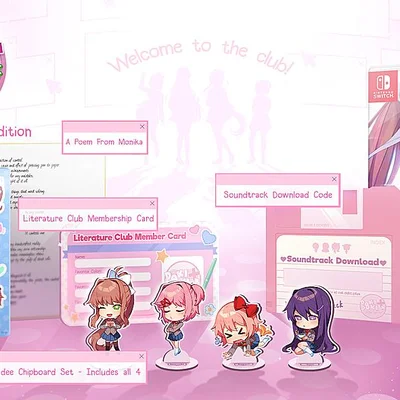 Jogo Doki Doki Literature Club Plus N Switch