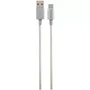 Cabo USB-C, 1.5m, Intelbras Euac15nb, Nylon, Branco