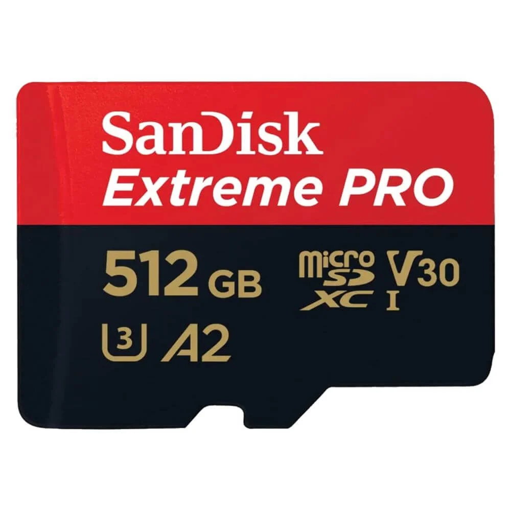 Carto De Memória 512GB Sandisk Extreme Pro KaBuM
