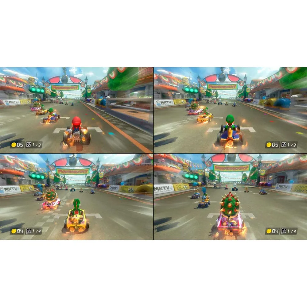 Jogo Mario Kart 8 Deluxe Nintendo Switch, Físico Nacional