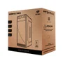 Gabinete C3tech Mt-30bk, Mini Tower, C/ Fonte 200W, Micro ATX, Preto