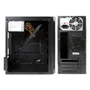 Gabinete C3tech Mt-30bk, Mini Tower, C/ Fonte 200W, Micro ATX, Preto