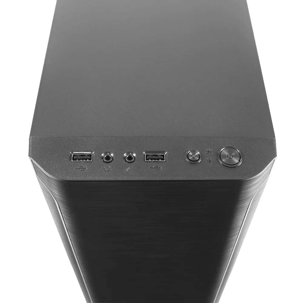 Gabinete C3tech Mt-30bk, Mini Tower, C/ Fonte 200W, Micro ATX, Preto