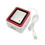 Leitor De Código De Barras De Mesa C3tech Lb-d100wh, USB, 1d/2d, 300 Scans/seg, Sensor Cmos