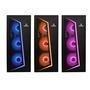 Gabinete Gamer Concórdia Storm X360, Mid Tower, RGB, ATX, Lateral De Vidro, 4 Fans RGB, Fonte 500W 80 Plus,  Preto