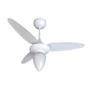 Ventilador De Teto Ventisol Wind Inverter, 3 Pás, Com Controle Remoto, Bivolt, Branco
