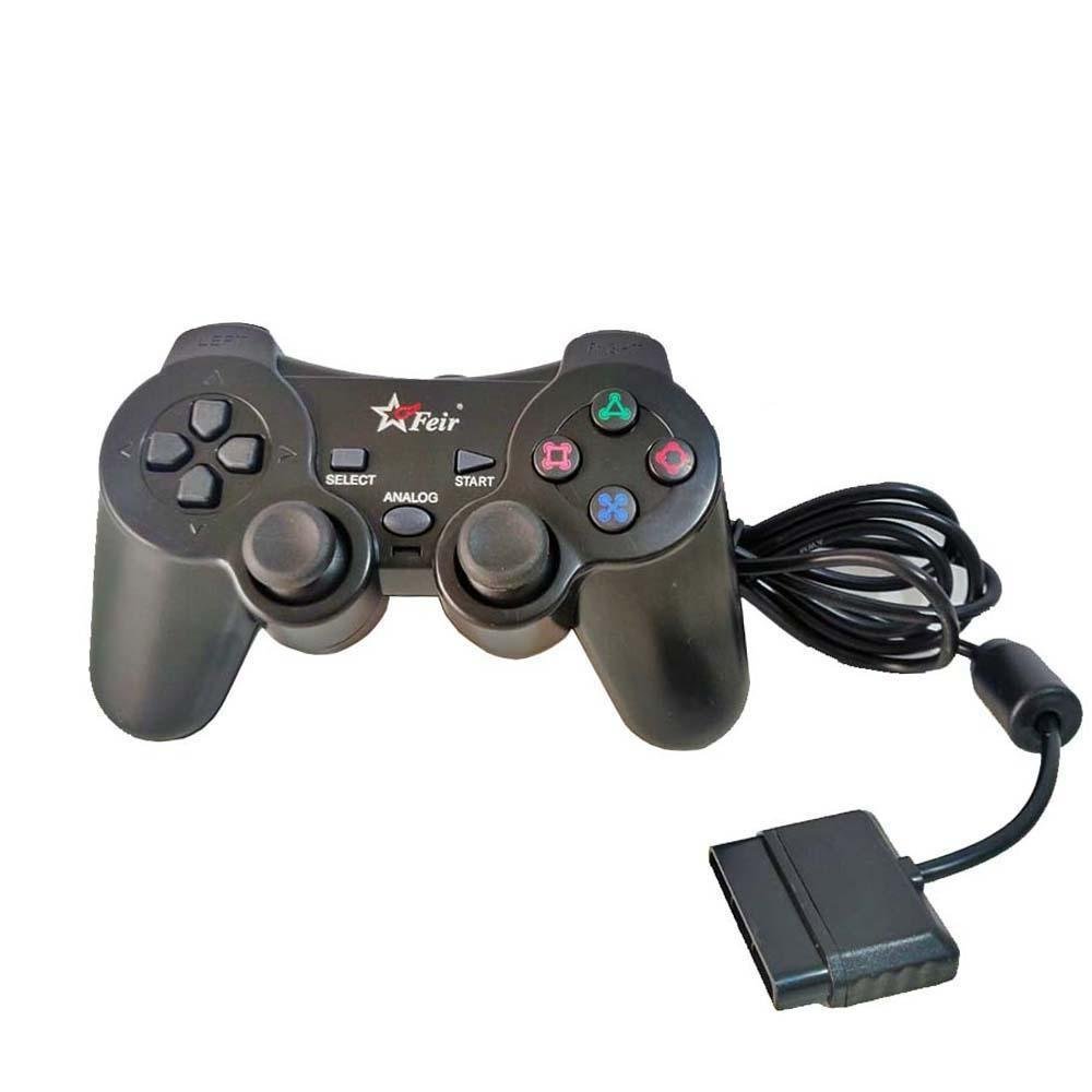 Controle Compatível Feir Fr-211 Com Playstation 2 Ps2 Controle Compatível Feir Fr-211 Com Playstation 2 Ps2