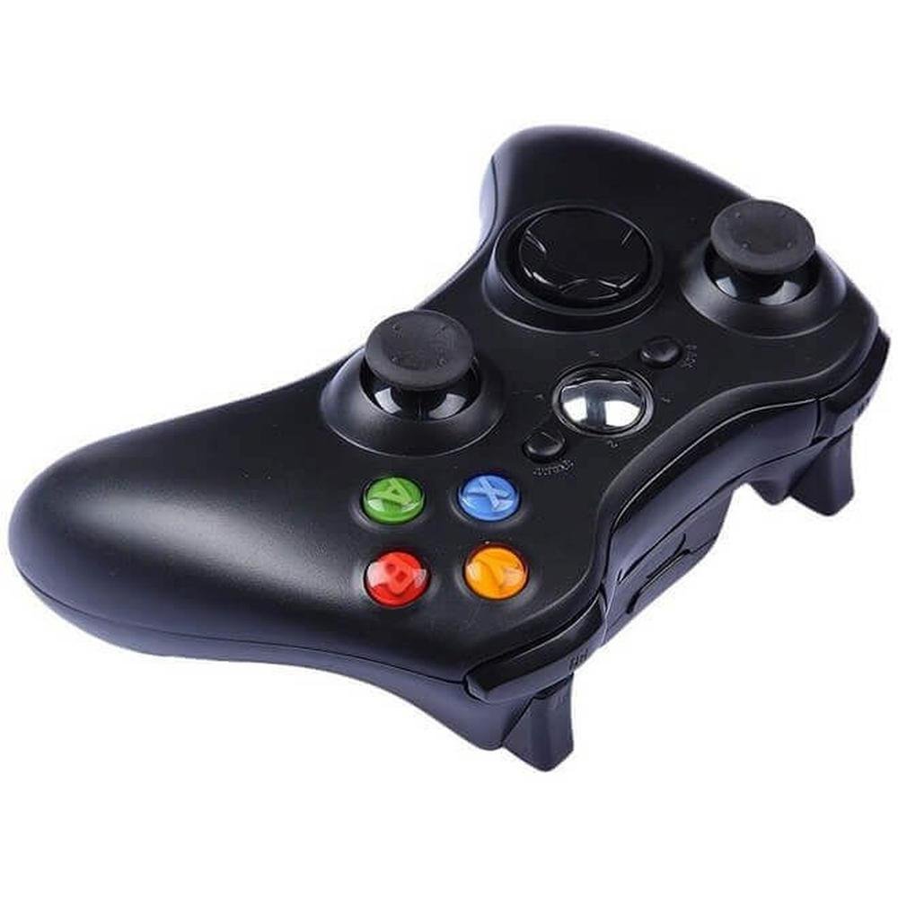 Controle Sem Fio Xbox 360, Altomex, Alcance Wireless 7 metros, Preto