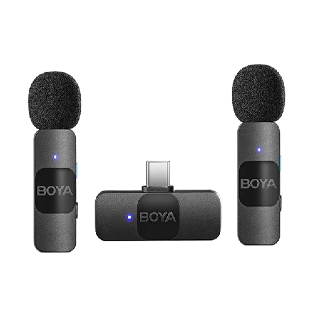 Microfone Lapela Sem Fio Boya Byv20 KaBuM