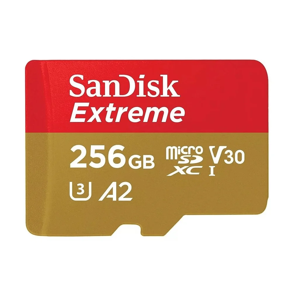 Carto Sandisk Extreme Micro SDXC 256GB KaBuM