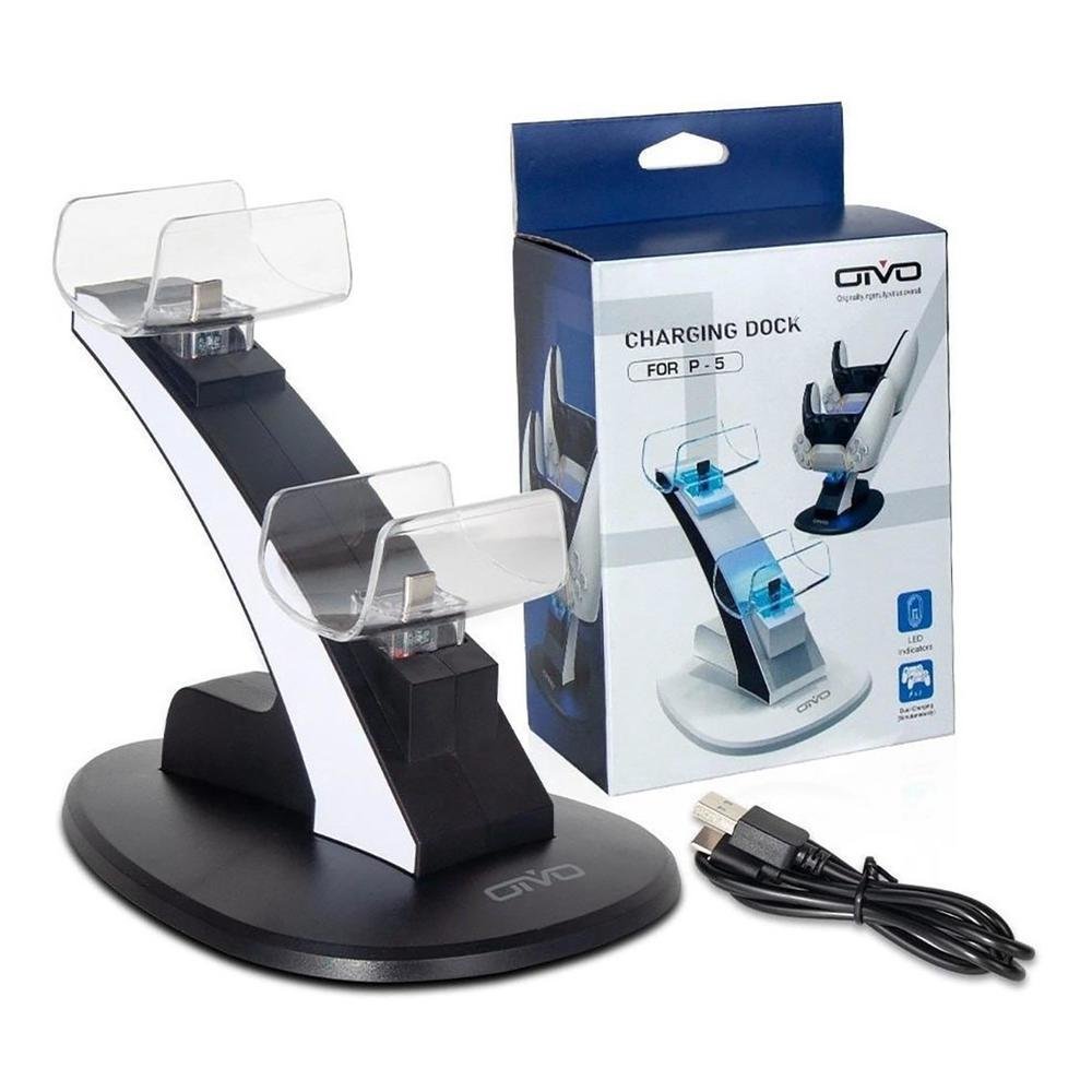 Stand Carregadora Gamme Compativel Com Playstation 5 Joystick Ps5 Stand Carregadora Gamme Compativel Com Playstation 5 Joystick Ps5