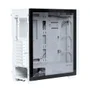 Gabinete Gamer Draxen Thalatha, Mid Tower, ArGB, Alumínio, Branco