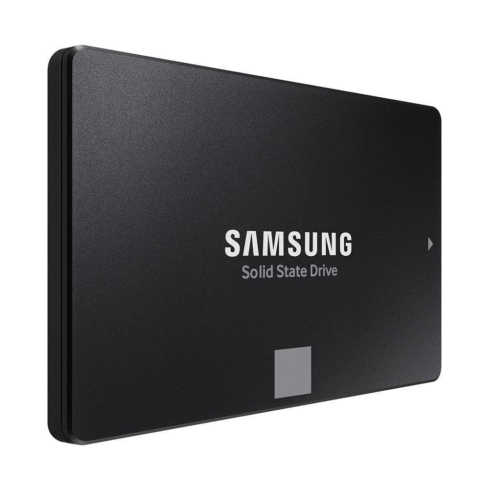 SSD Samsung, 870 EVO, 500GB, sem LED ou RGB, SATA, Leitura: 560MB/s, Gravação: 530MB/s, Preto, MZ-77E500E SSD Samsung, 870 EVO, 500GB, sem LED ou RGB, SATA, Leitura: 560MB/s, Gravação: 530MB/s, Preto, MZ-77E500E
