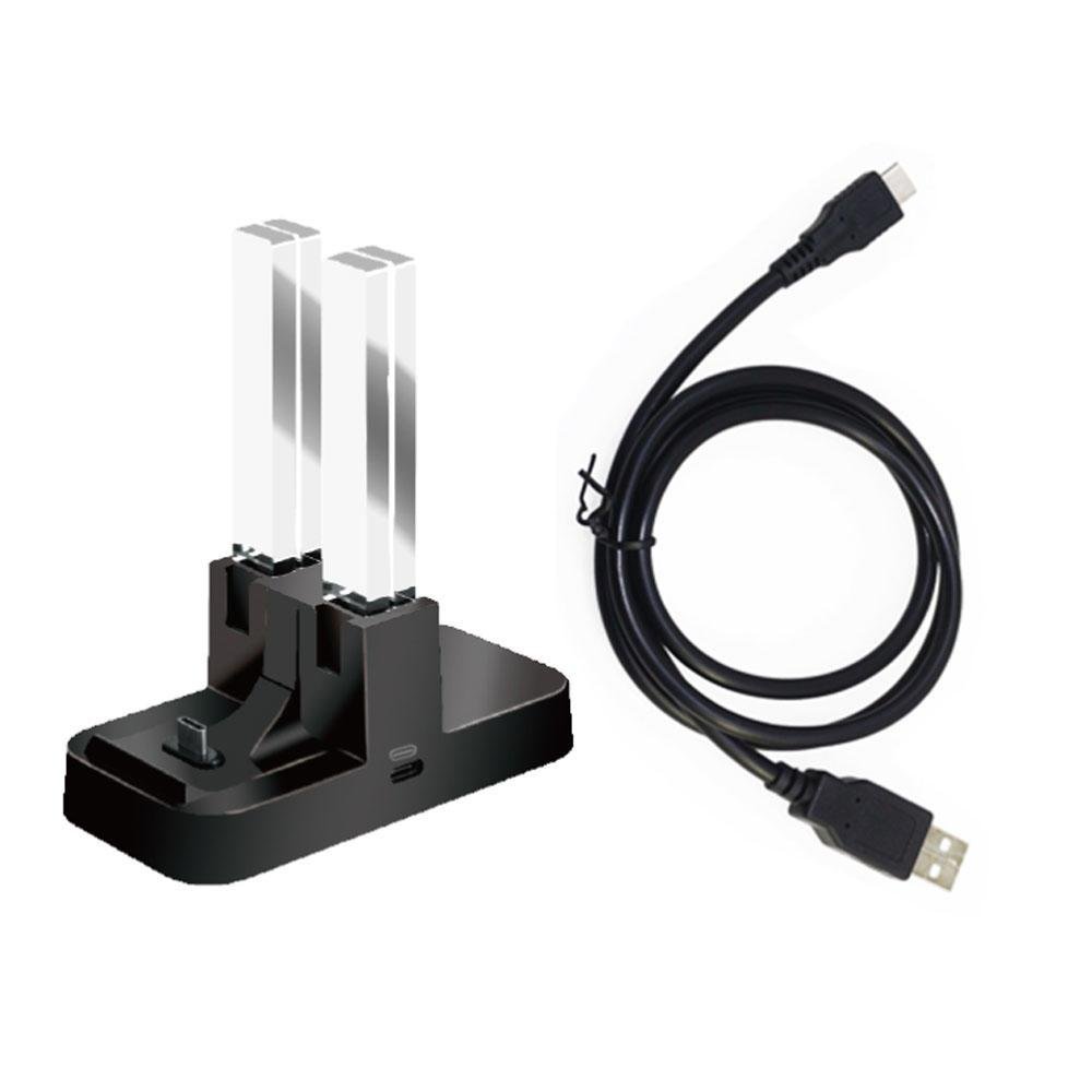 Switch Dock Dobe, Carregador Compatível Com N Switch, C/ Indicador De Carregamento
