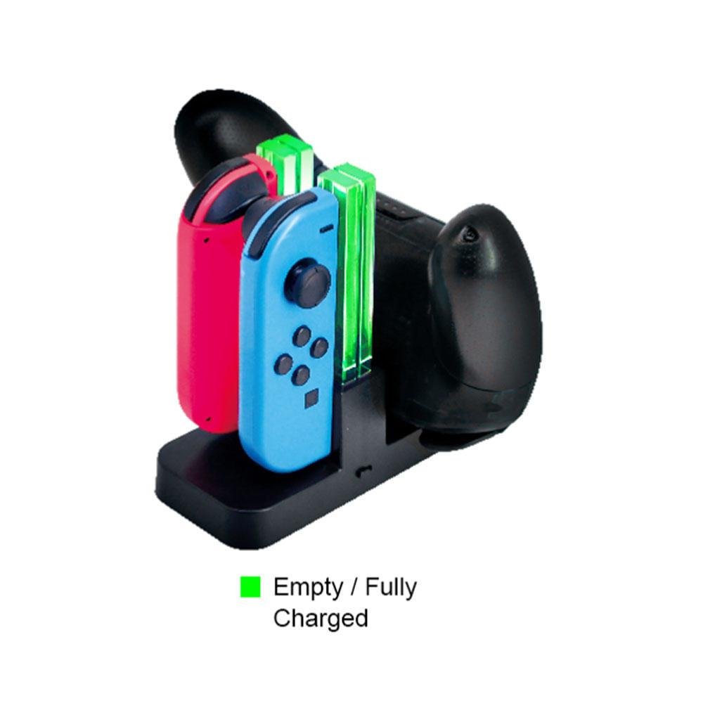 Switch Dock Dobe, Carregador Compatível Com N Switch, C/ Indicador De Carregamento