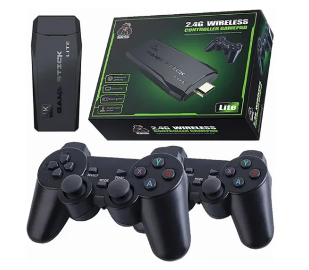 Controlador De Videogame Lite Retrô Clássico, Sem Fio, Gamepad 4k Controlador De Videogame Lite Retrô Clássico, Sem Fio, Gamepad 4k