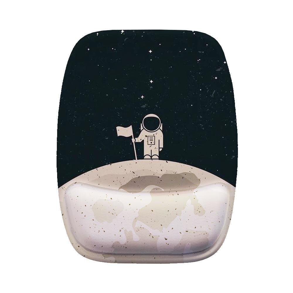 Mouse Pad Ergonomico, Lua, Astronauta, Bandeira Mouse Pad Ergonomico, Lua, Astronauta, Bandeira
